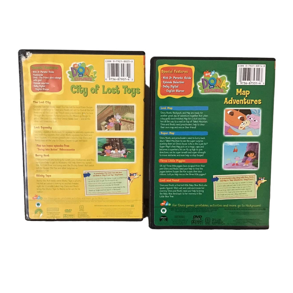 Dora The Explorer Set of 2 DVDs with Bonus Episodes - Picture 2 of 4